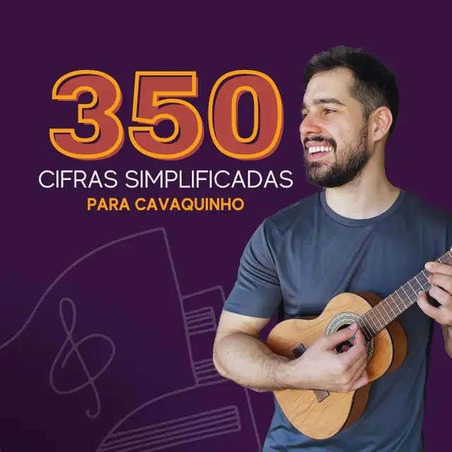 Capa do material 350 Cifras Simplificadas para Cavaquinho